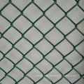 PVC Green Color Chain Link Mesh Fence